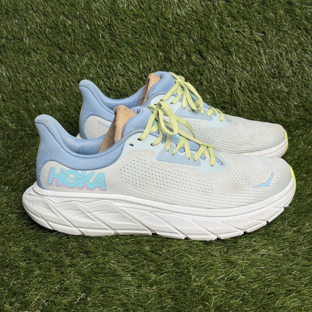 Hoka Arahi 7 Womens Size 10.5 Blue Stability Cushioned Running Shoes Sneakers
